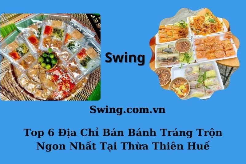 bánh tráng trộn