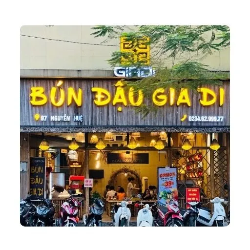 Bún đậu mắm tôm Gia Di