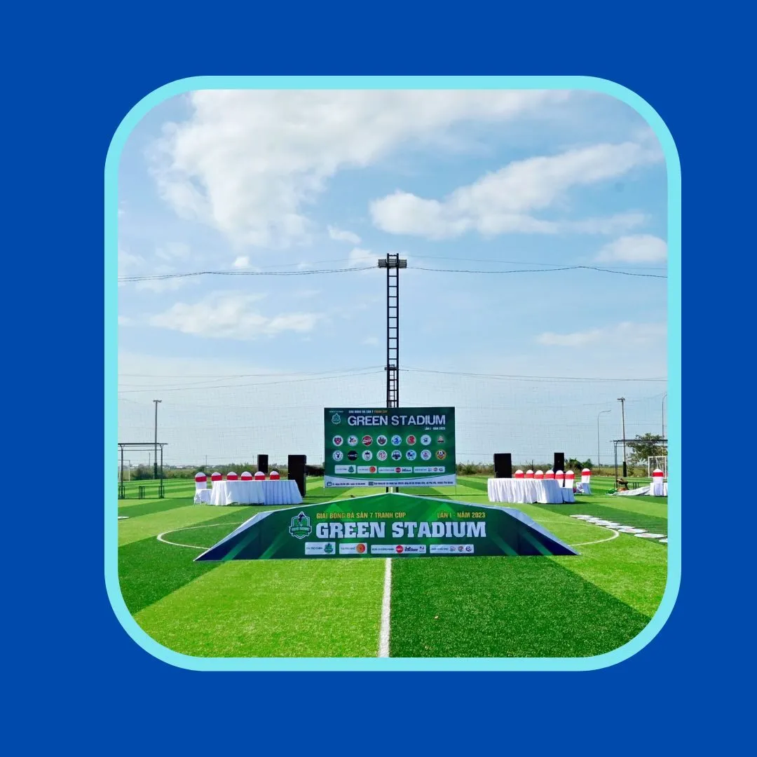Sân bóng đá cỏ nhân tạo Green Stadium