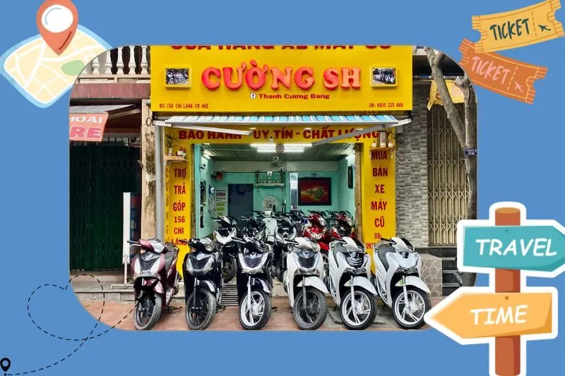 Cửa hàng Xe Máy Cũ Cường – Uy tín hàng đầu tại Huế