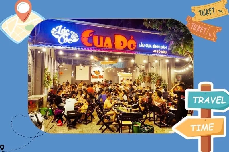 Lóc Cóc Quán – Thưởng thức lẩu cua thơm ngon