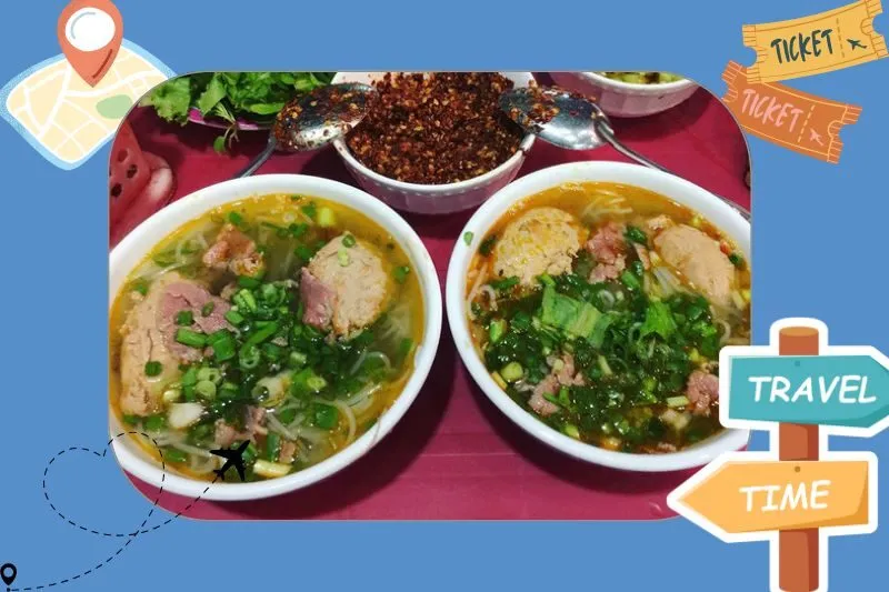 O Cương Chú Điệp – Bún bò Huế