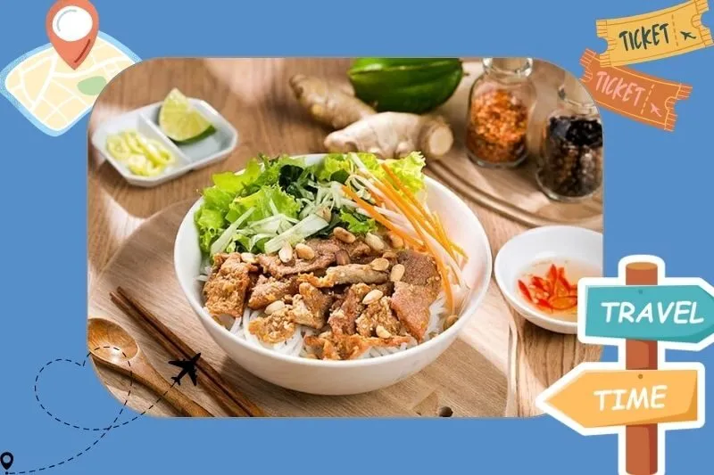 Quán bún thịt nướng Trần Phú
