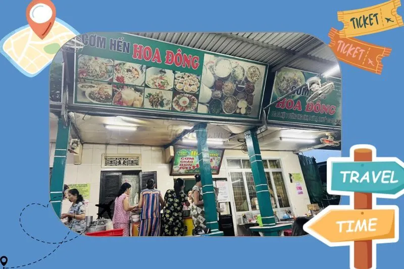 Quán cơm hến Hoa Đông