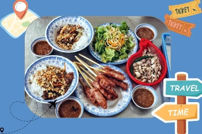 Quán nem lụi Huế 119 Trần Phú