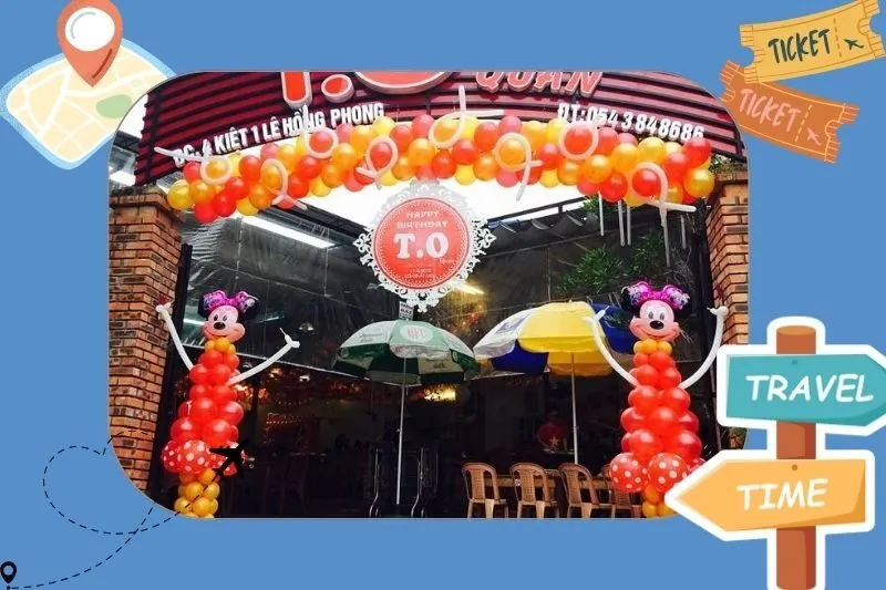 T.O Quán – Nhà hàng ẩm thực địa phương đặc sắc